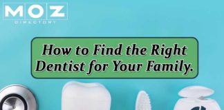 How to Find the Right Dentist